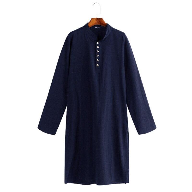 NEW 2023 Men Shirts Long Sleeve Dress Islamic Chemise Elegant Kaftan Robe Pakistani Man Indian Clothes Muslim Aaudi