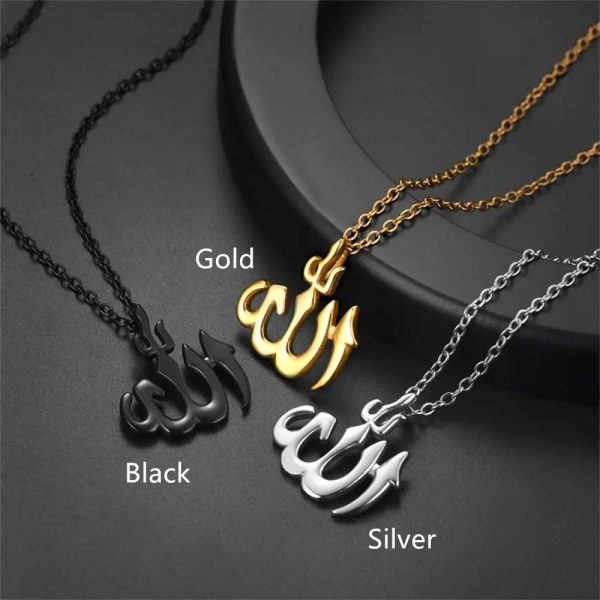 Fashion Allah Symbol Pendant Necklace