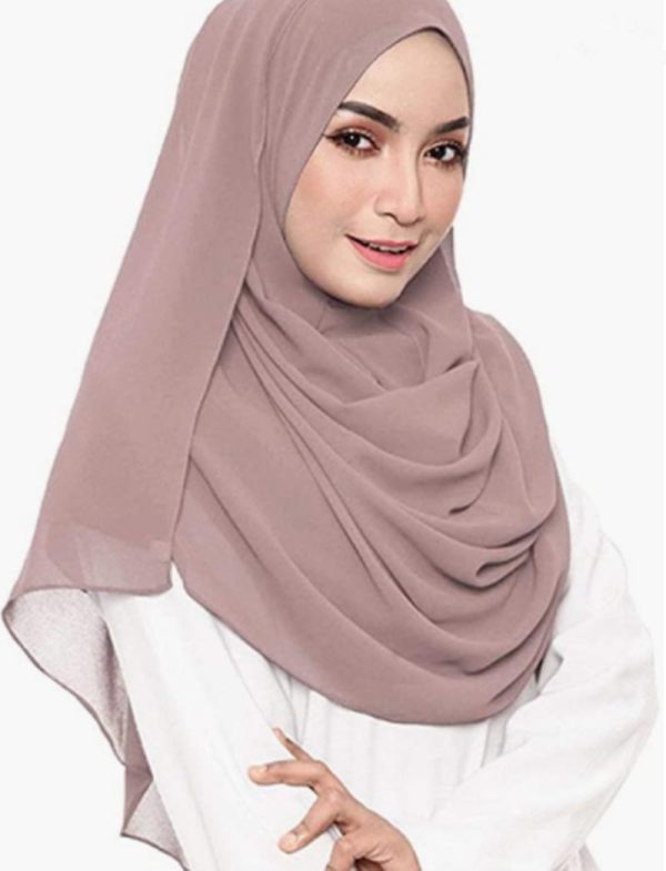 Elegant Chiffon Hijab Shawls