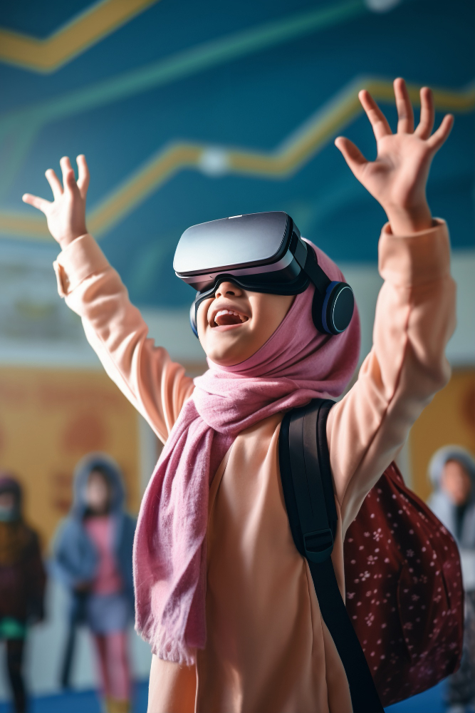 Virtual Reality (VR) in Halal Tourism - Image by freepik